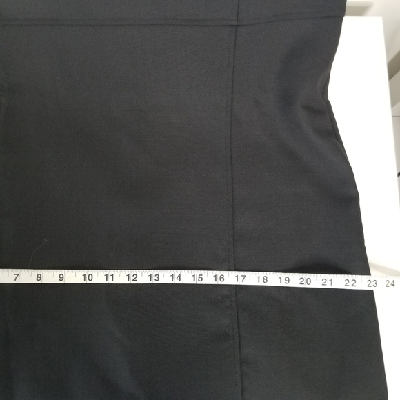 NWT Boden Black Sleeveless Mini Shift Dress High Neck Wool Blend Size 10L - Picture 6 of 14